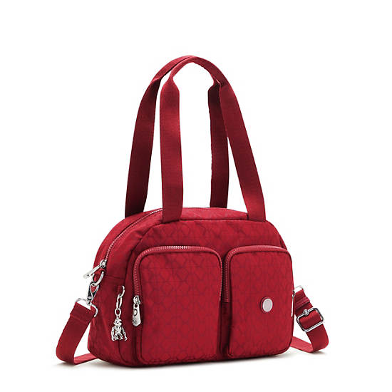 Kipling Cool Defea Iconic Skuldertasker Rød | DK 1394IL